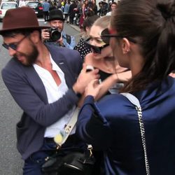 Gigi Hadid atacada en la Semana de la Moda de Milán