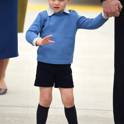 El Príncipe Jorge visita por primera vez Canadá