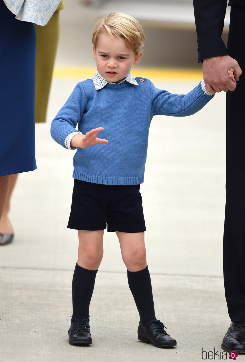 El Príncipe Jorge visita por primera vez Canadá