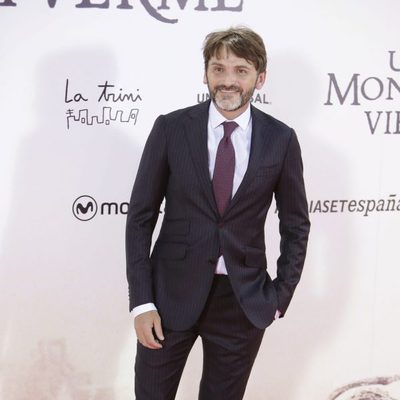 Fernando Tejero en el estreno de 'Un monstruo viene a verme'