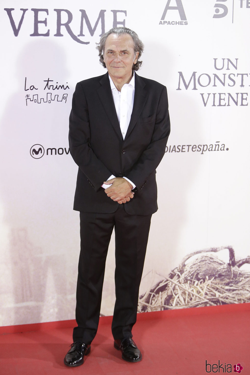 José Coronado en el estreno de 'Un monstruo viene a verme'