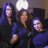 Ana Rosa Quintana con Mario Vaquerizo y Alaska en los Premios Chicote 2016
