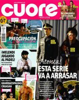 Rubén Cortada y Blanca Suárez en la portada de Cuore