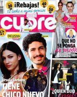 Úrsula Corberó con Chino Darín en la revista Cuore