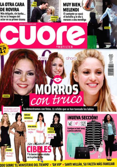 Morros con truco en la portada de Cuore