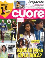 Mario Casas y Berta Vázquez en la portada de Cuore