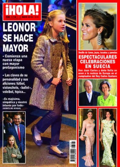 La Princesa Leonor protagoniza la portada de ¡Hola!