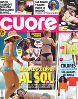 Las famosas sacan los cuerpos al sol en la portada de Cuore