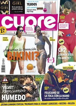 Eva González y Cristina Pedroche en la portada de Cuore