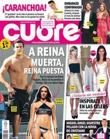 Mario Casas con el torso al aire en la portada de Cuore por su nuevo ligue, la modelo Dalianah Arekion