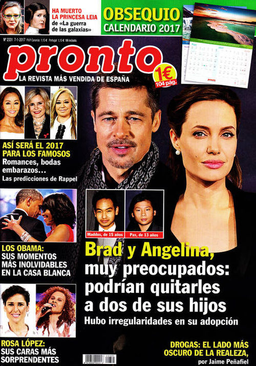 Brad Pitt y Angelina Jolie, preocupados por la custodia de sus hijos