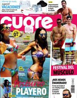 Las celebs se divierten en la playa luciendo bikinis en la portada de Cuore