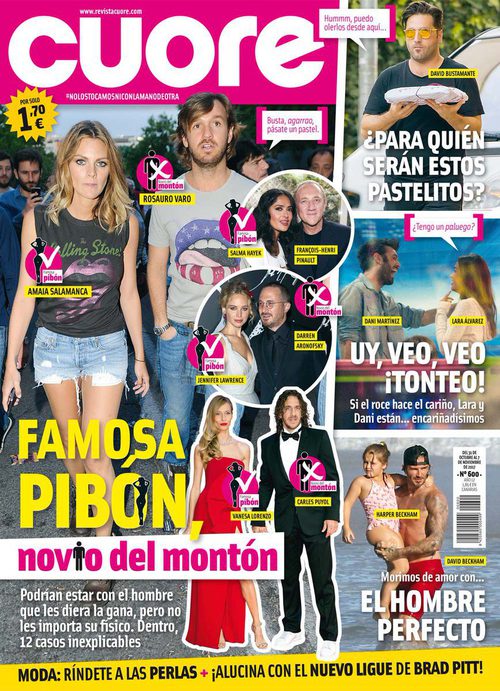 Cuore repasa a las famosas pibones que están con chicos del montón