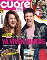 Cuore dedica su portada a Alfred y Amaia, la pareja de OT 2017, que ya viven juntos