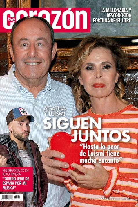 Corazón TVE desmiente los rumores de ruptura entre Ágatha Ruiz de la Prada  y Luismi - Revista Corazón - Bekia