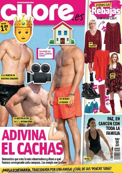 En revista Cuore, los más cachas y especial rebajas de este 2019