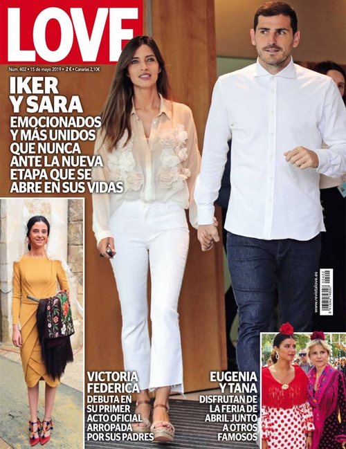 Iker Casillas y Sara Carbonero, emocionados ante su nueva etapa en LOVE