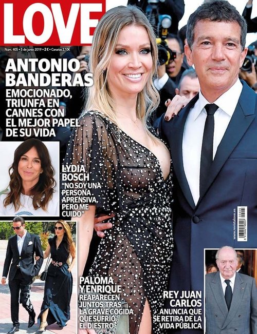 LOVE comenta el triunfo de Antonio Banderas en Cannes