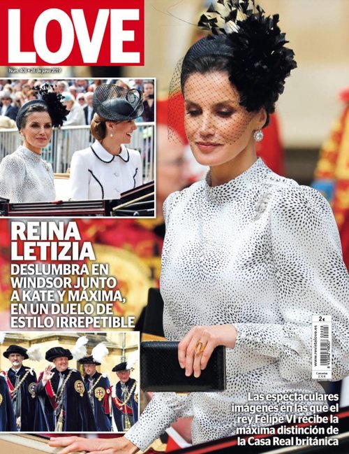 Love habla sobre la Reina Letizia en la procesión de la Orden de la Jarretera 2019