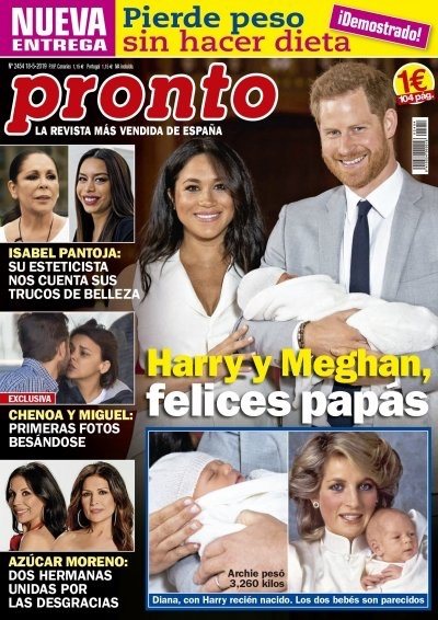 El Príncipe Harry y Meghan Markle, felices papás en Pronto