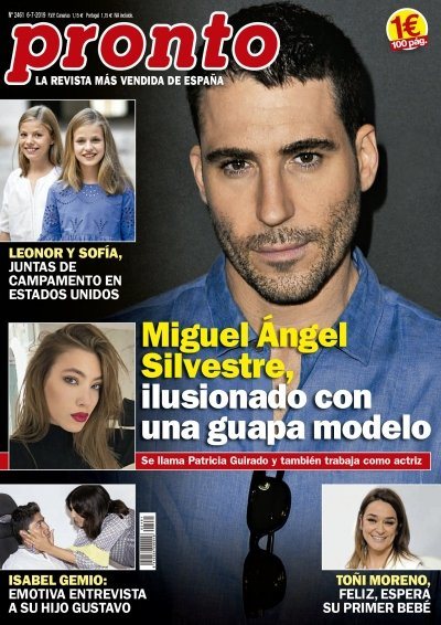 Pronto habla sobre la posible nueva ilusión de Miguel Ángel Silvestre