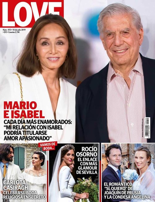 Love habla del apasionado amor de Isabel Preysler y Mario Vargas Llosa