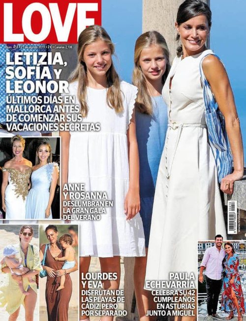 Love habla de los útlimos días de Letizia, Sofía y Leonor en Mallorca antes de sus vacaciones secretas