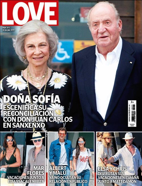 Love relata la reconciliación de los Reyes Eméritos, Don Juan Carlos y Doña Sofía