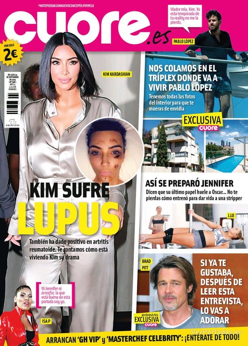 Cuore habla del drama que está viviendo Kim Kardashian al tener lupus
