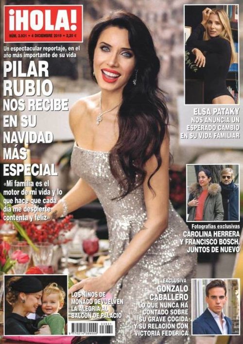 Hola muestra la Navidad más especial de Pilar Rubio