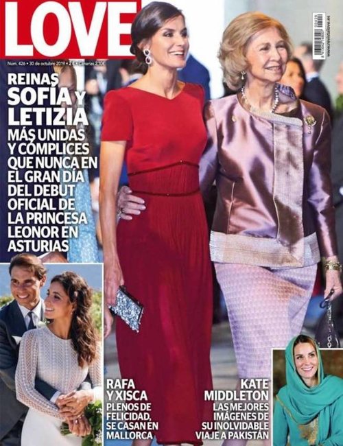 Las Reinas Sofía y Letizia más unidas y cómplices que nunca, en la revista Love