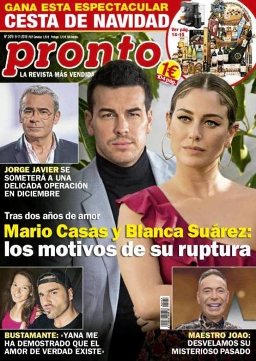 Pronto habla de los motivos de la ruptura entre Mario Casas y Blanca Suárez