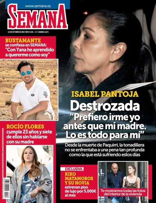 Semana muestra el dolor de Isabel Pantoja por el ingreso de su madre Doña Ana