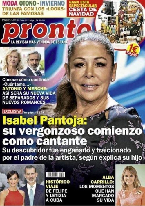 El vergonzoso comienzo de Isabel Pantoja como cantante, en Pronto