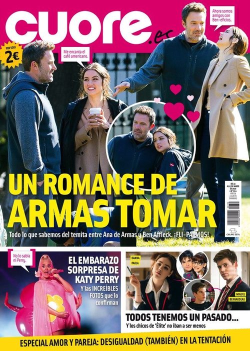 En Cuore, el romance entre Ana de Armas y Ben Affleck