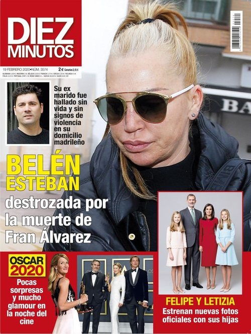 Belén Esteban destrozada por la muerte de Fran Álvarez, en Diez Minutos