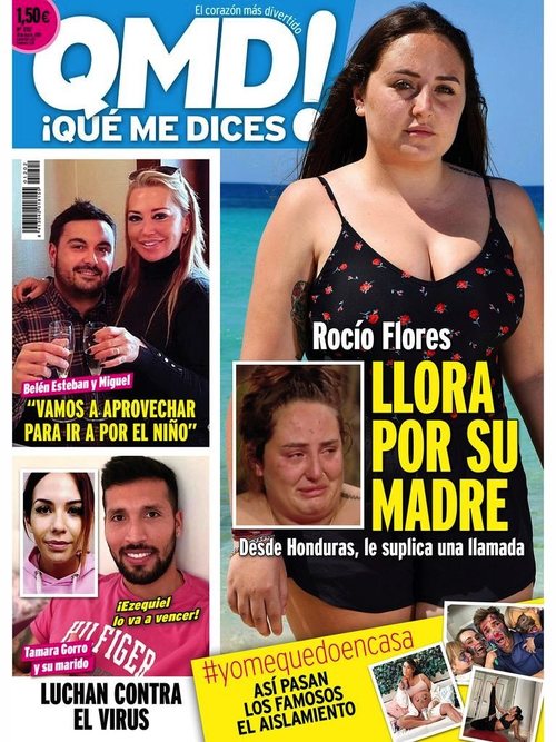 En QMD, Rocío Flores llora por su madre